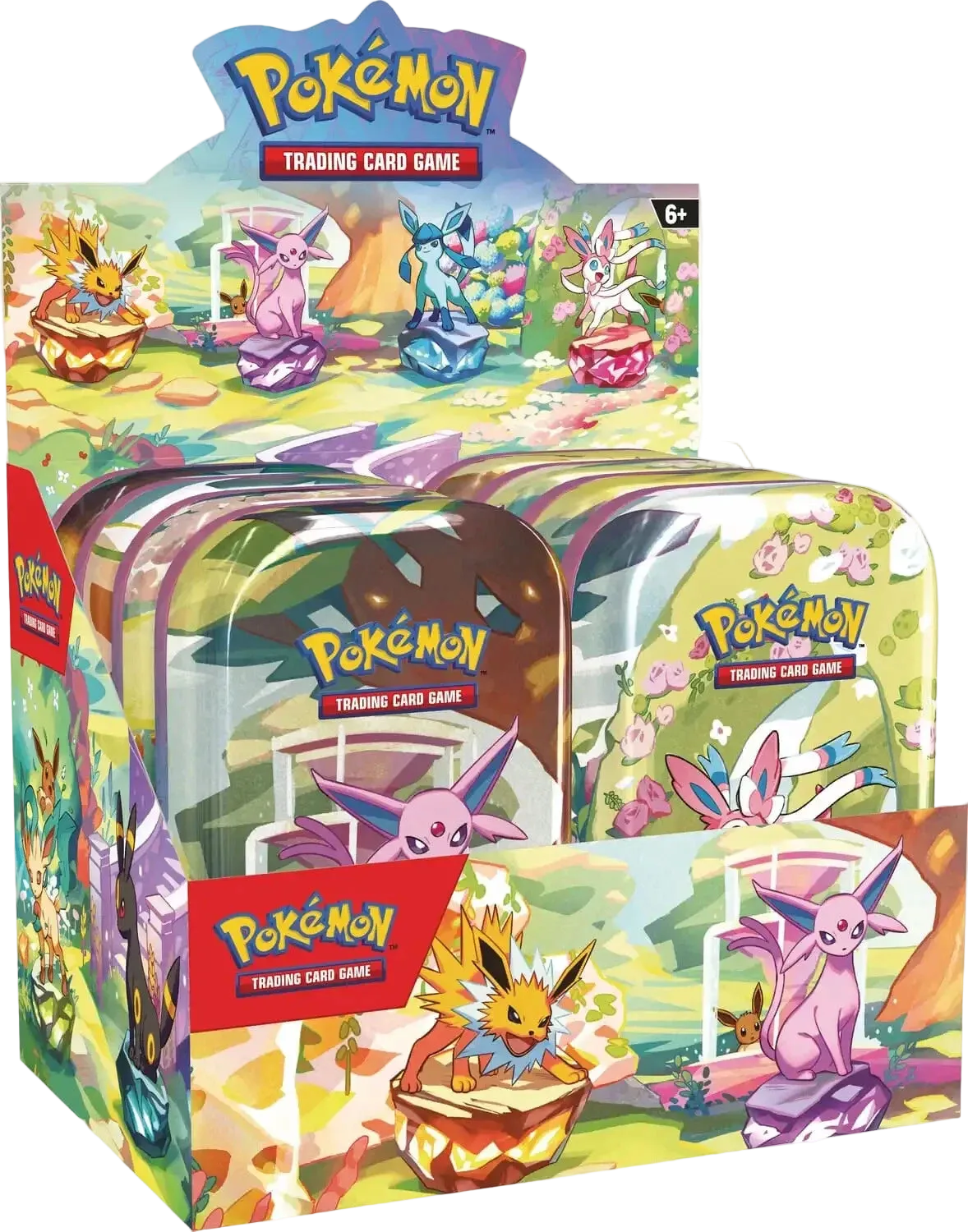 Pokémon Scarlet & Violet – Prismatic Evolutions Mini Tin Display (Englisch) | Sealed