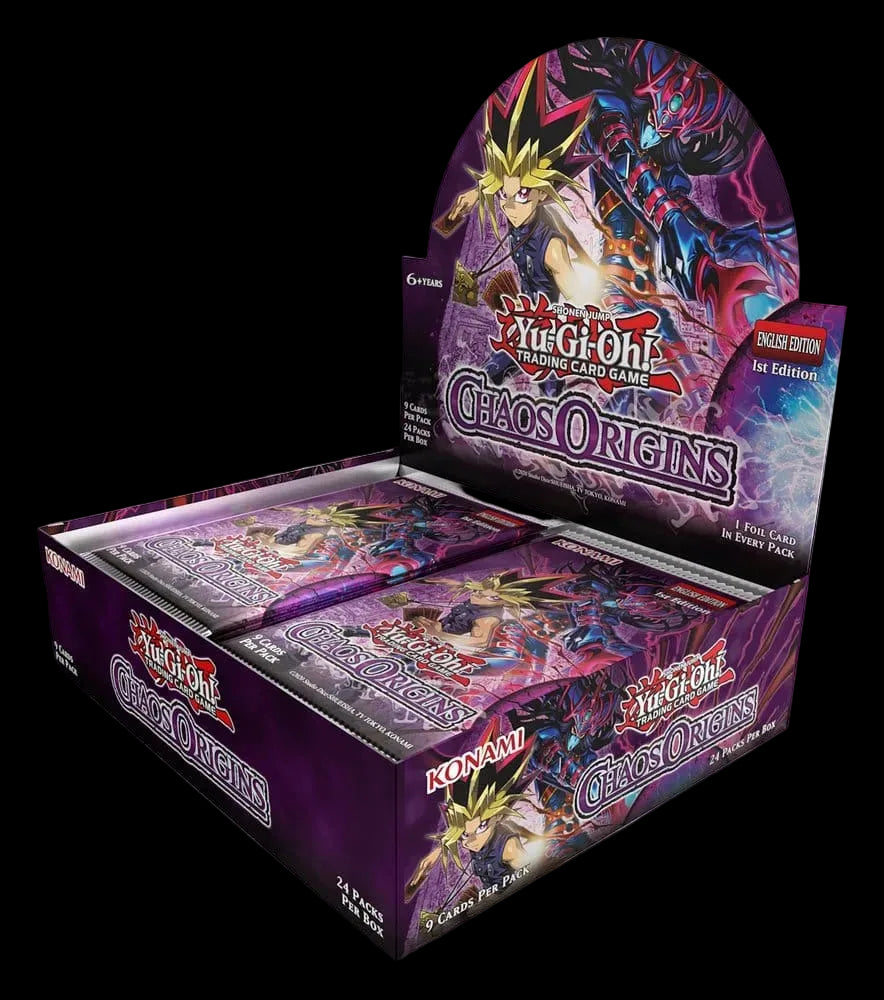 Yu-Gi-Oh! TCG: Chaos Origins Booster Display Box (24 Packs) – Englische Ausgabe